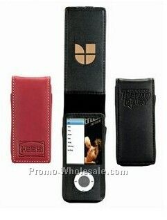 Flip-style Leather Case For Apple Ipod Nano Chromatic