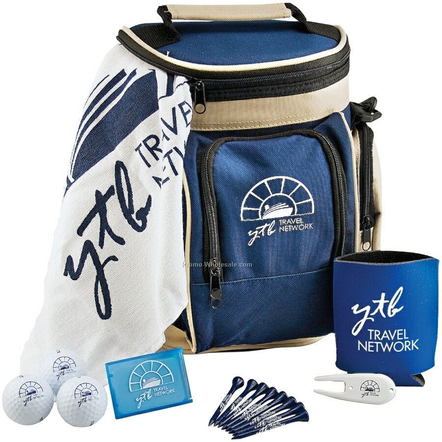 Golf Cooler Kit With Titleist Dt Roll Golf Balls