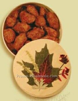 How Sweet Maple Chocolate Peanuts In Small Round Box (Thermal)