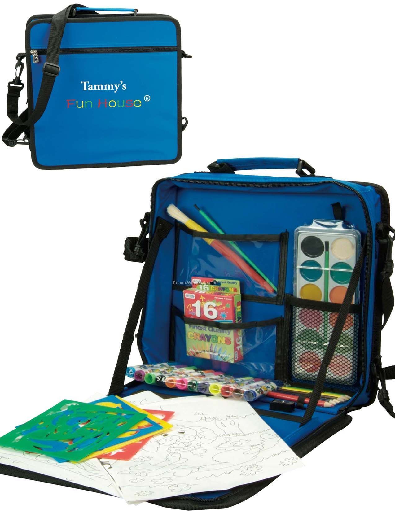 Kid's Art Set In A Backpack