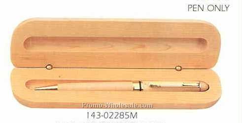 Maplewood Euro Ball Pen W/Maple Box