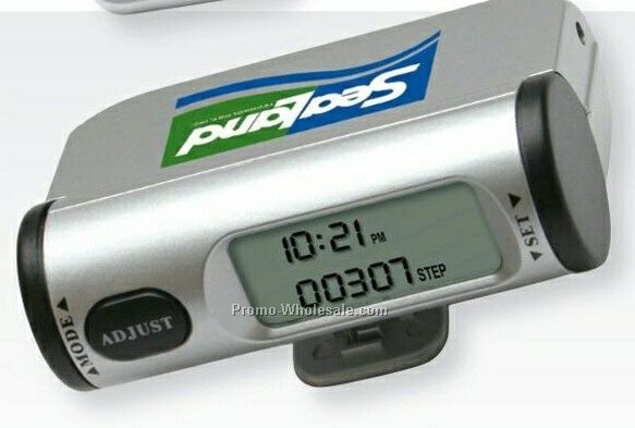 Multi Function Pedometer W/ 2 Line Display