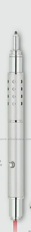 Silver Odalis 2-in-1 Ballpoint/ Laser Pen