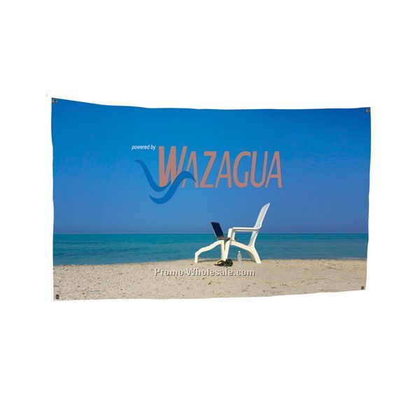 Solvent Printed Outdoor Display Banner 4 X 8