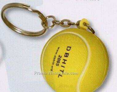 Tennis Ball Key Chain Squeeze Toy