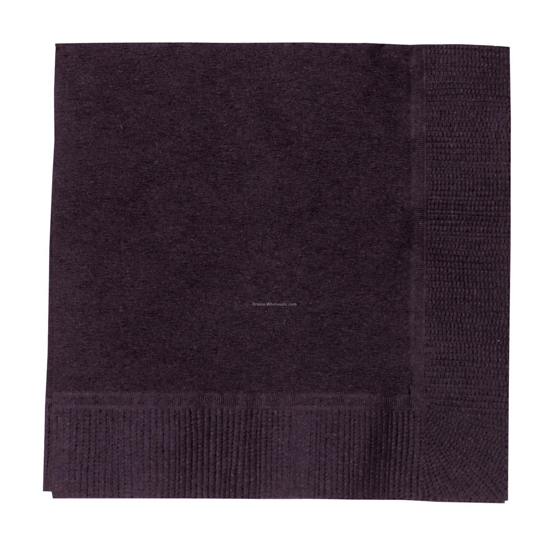 The 500 Line Colorware Black Velvet Beverage Napkins