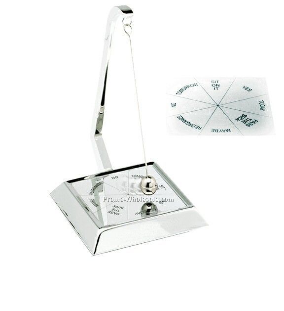 Ultimate Polished Silver Metal Executive Decision Maker