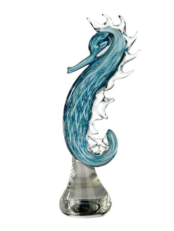 Waterford Crystal Cerulean Seahorse