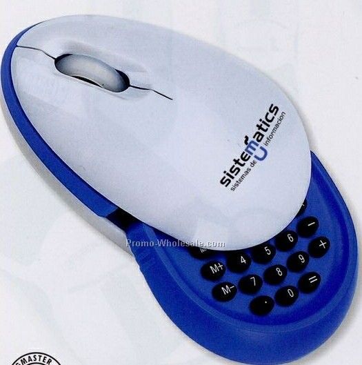 Wireless Mouse With Calculator (Standard Shipping)