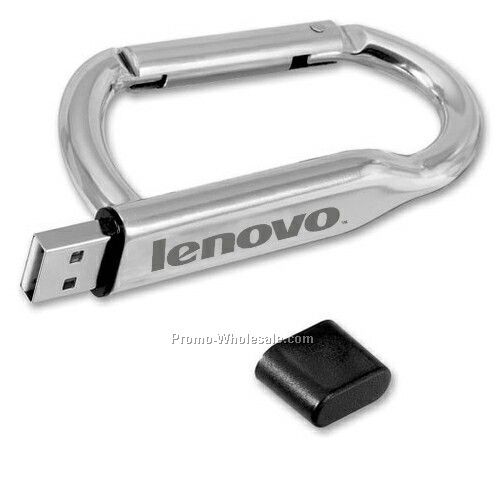 1 Gb USB Drive & Carabiner