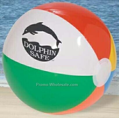 16" Multi Color Beach Ball