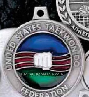2" Pewter Medals And Coins