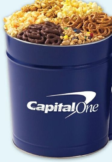 2 Gallon 6-way Popcorn Tin