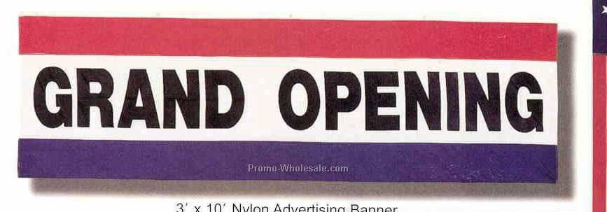 3'x10' Advertising Banner