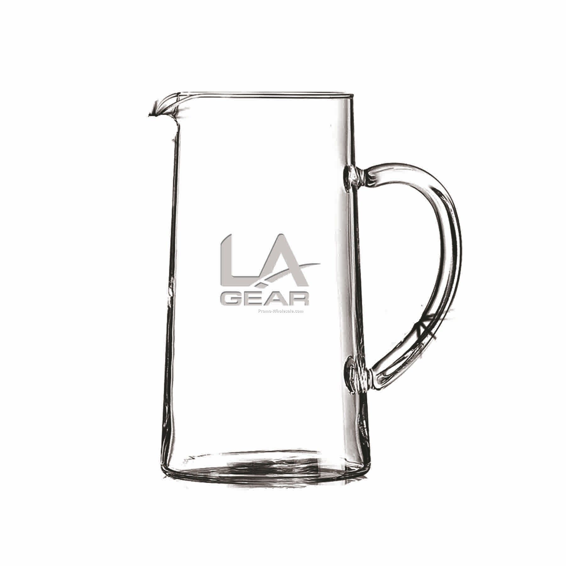 43-3/4 Oz. Crystal Classic Pitcher (Deep Etch)