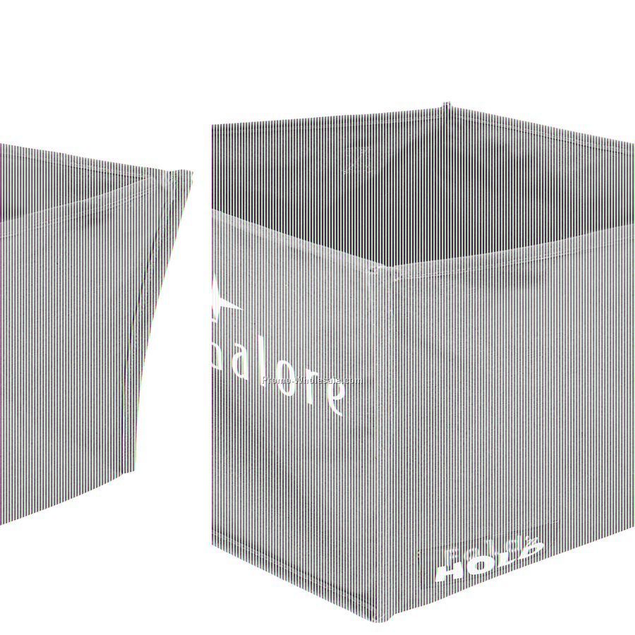 6" Blue Canvas Fold 'n Hold Storage Cube