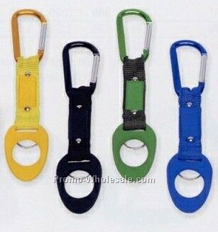 6 Mm Carabiner With Bottle Holder (Laser Engraved)