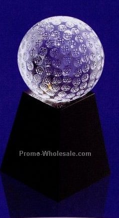 60mm Golf Ball W/ Marble Base