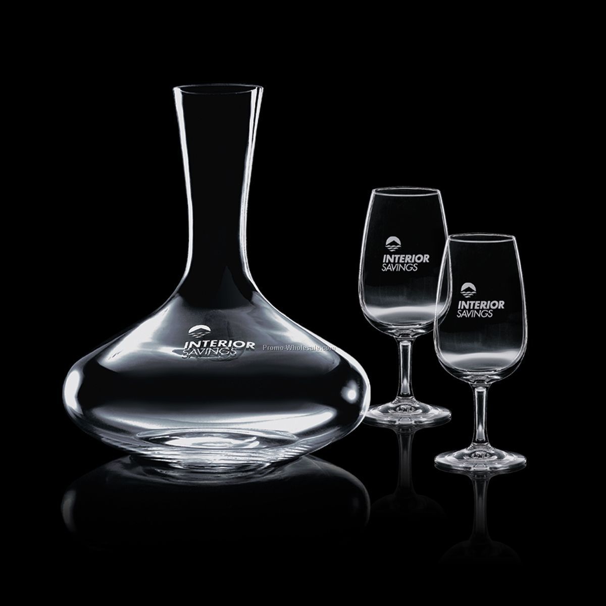 66 Oz. Vantage Carafe & 2 Wine Glass