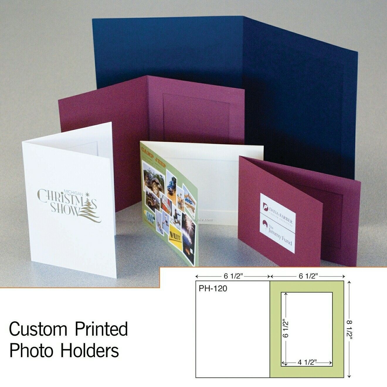 7-1/2"x5-1/2" Photo Holder (Foil Stamp/Emboss)