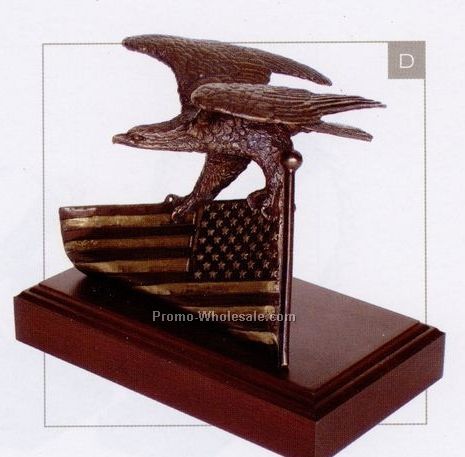 8-1/2" Stars And Stripes Eagle Award