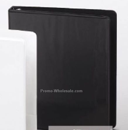 8-1/2"x5-1/2" Standard Vinyl Overlay Ring Binder 1/2"(Front/Spine Overlay)