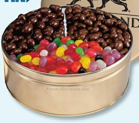 8-1/8"x3" Large 3-way Treat Tin