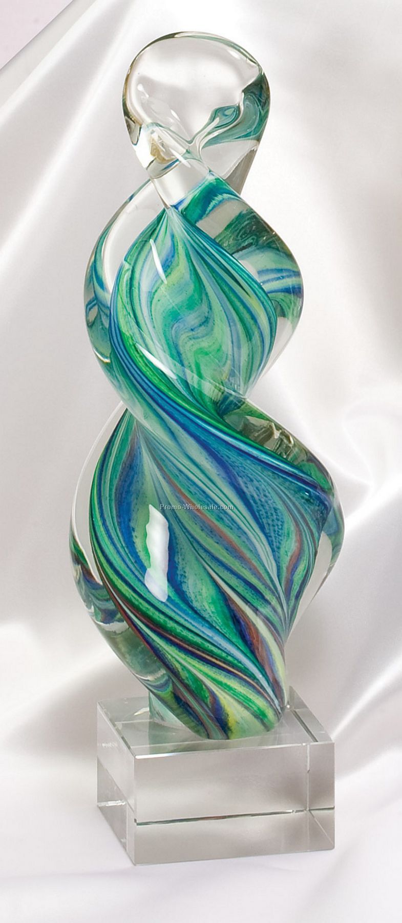 Blue And Green Twist