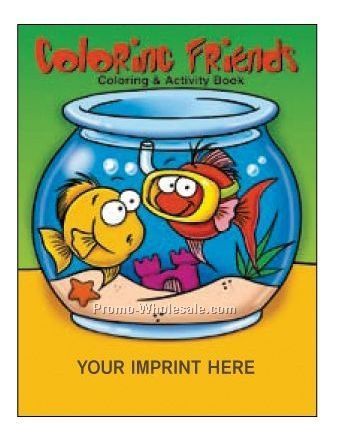 Coloring Friends Coloring Book Fun Pack