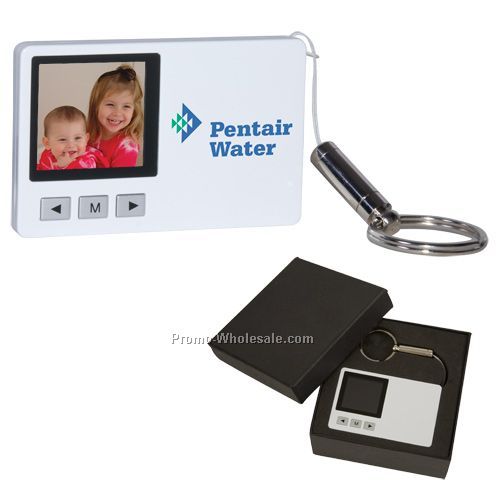 Credit Card Digital Photo Keychain