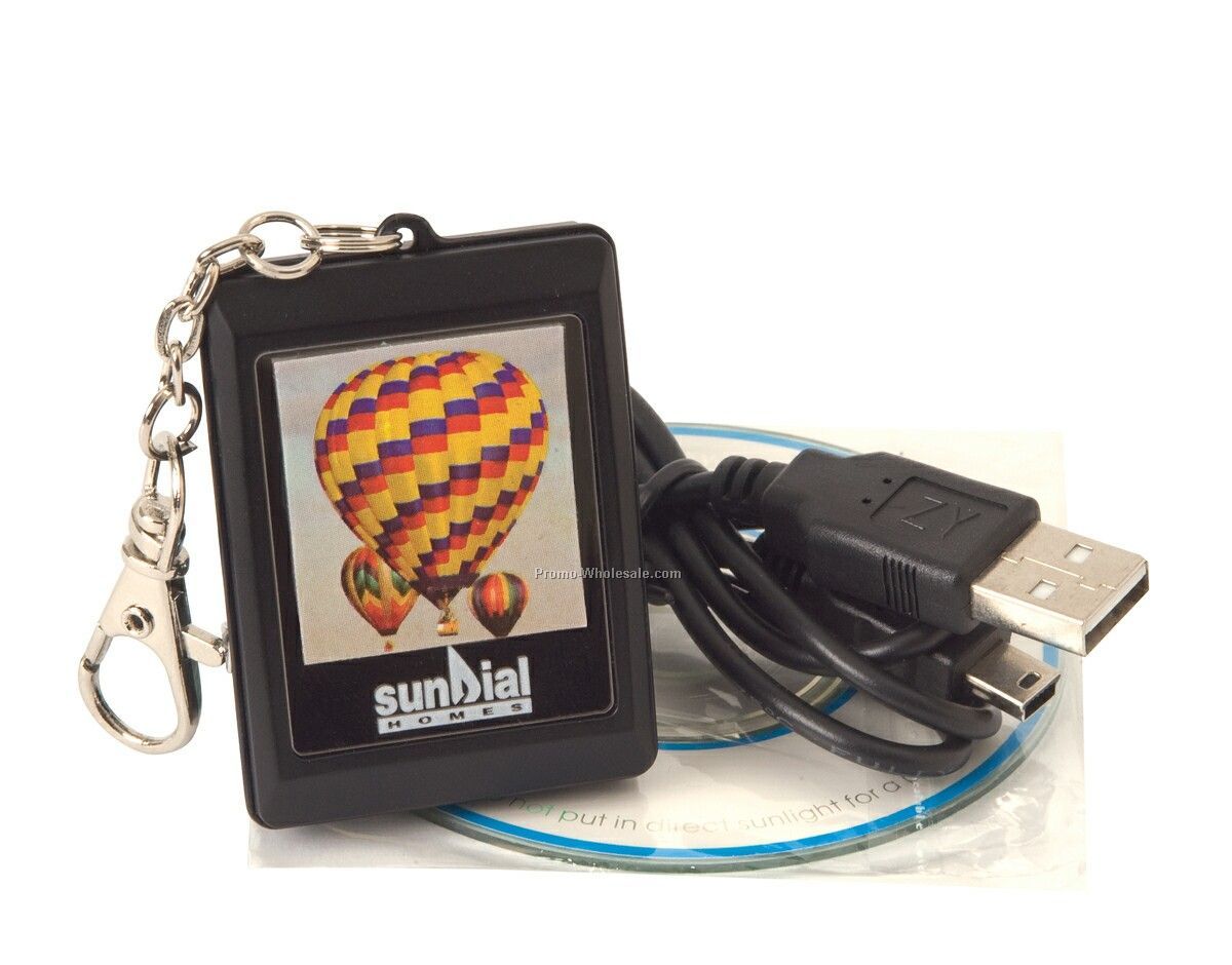 Digital Photo Album Keychain