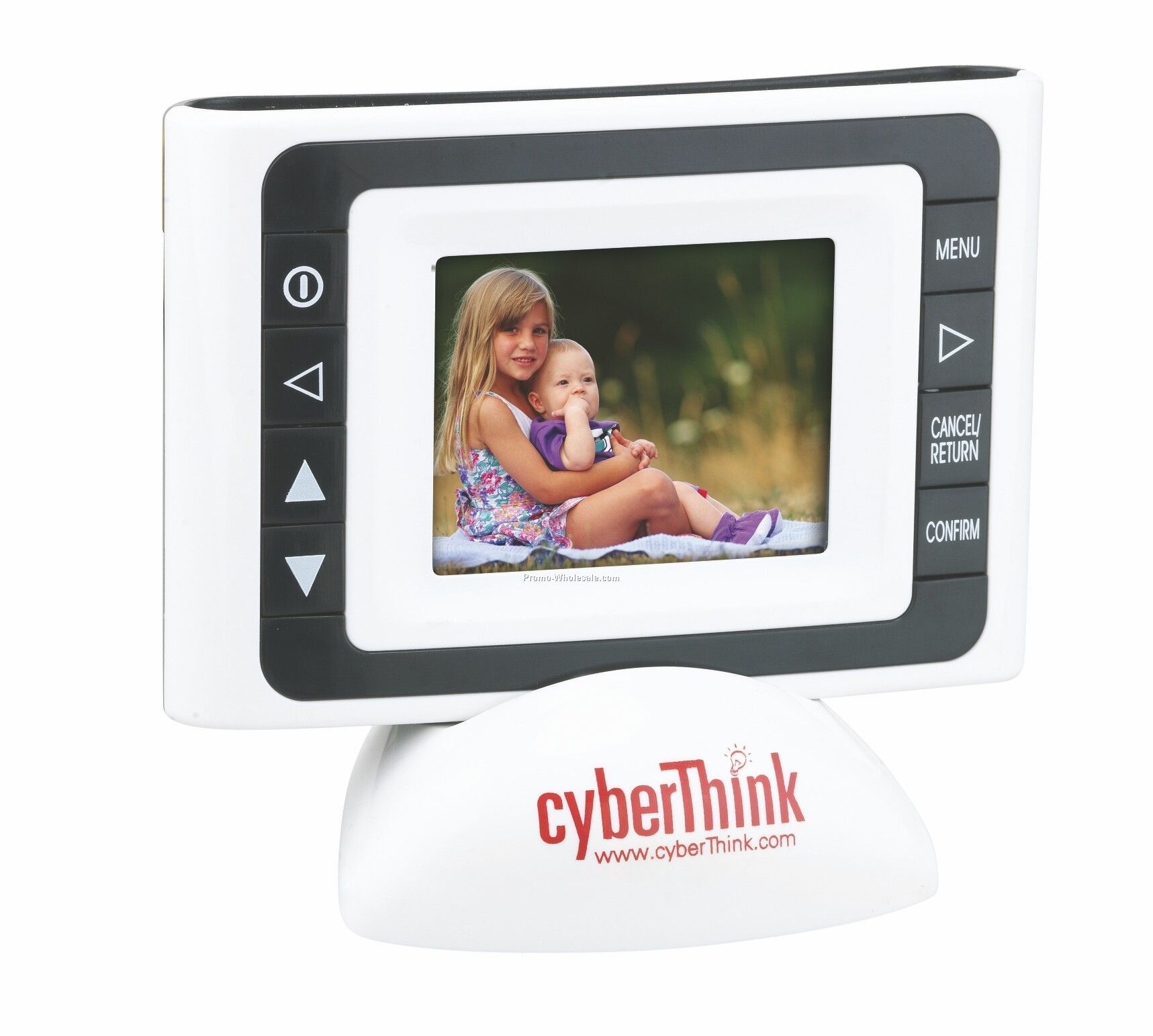 Digital Photo Frame & Clock (2-2/5")