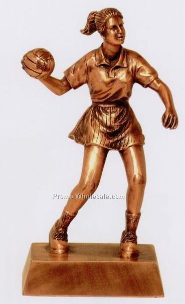 Female Volleyball Figurine