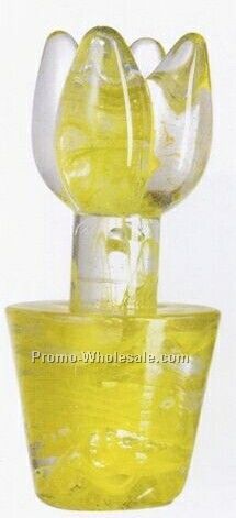 Flower Power Yellow Tulip Sculpture