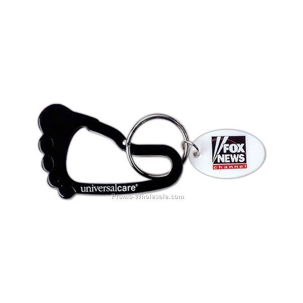 Foot Carabiner Keychain