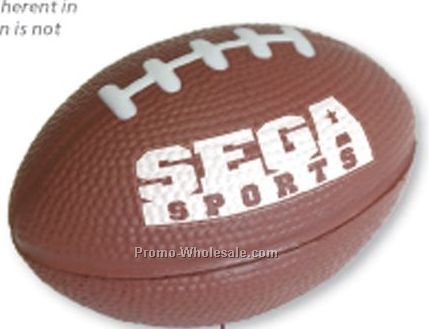 Football Squeeze Ball 3 3/8'' X 2 1/4'' (5-7 Days Service)