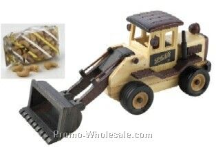 Front End Loader - Wooden - Jumbo Cashew 5 Oz.