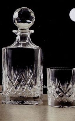 Gallaway Crystal Decanter/ Glass Set