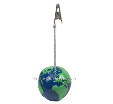 Globe Note Holder