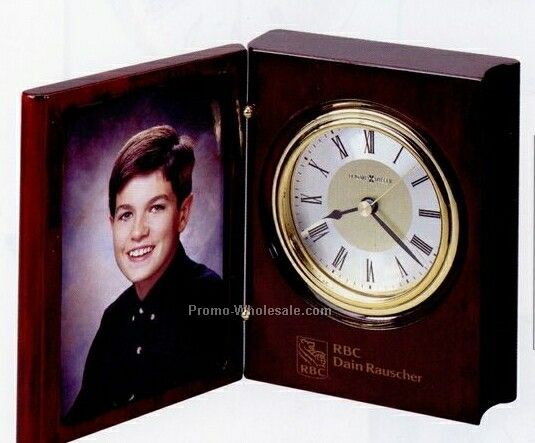 Howard Miller Rosewood Hall Portrait Book Clock (Blank)