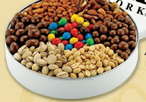 Large 7-way Nut Lover's Tin (9-7/8"x1-15/16")