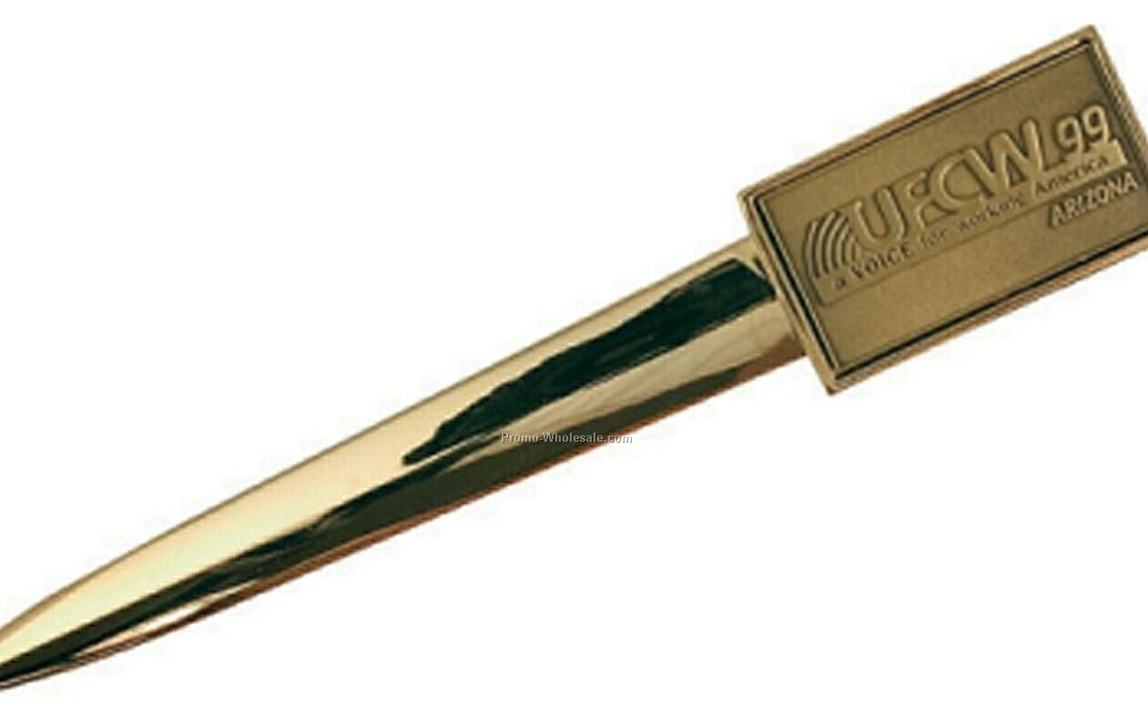 Letter Opener(Die Cast Brass/Domestic)