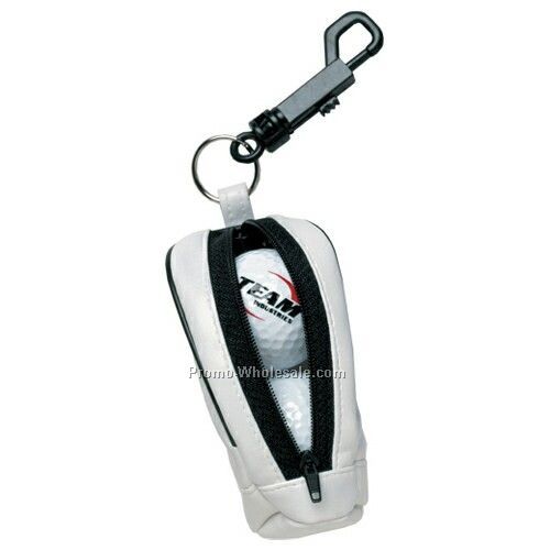 Mini II Golf Bag W/ Key Chain/ Clip (2 Balls)