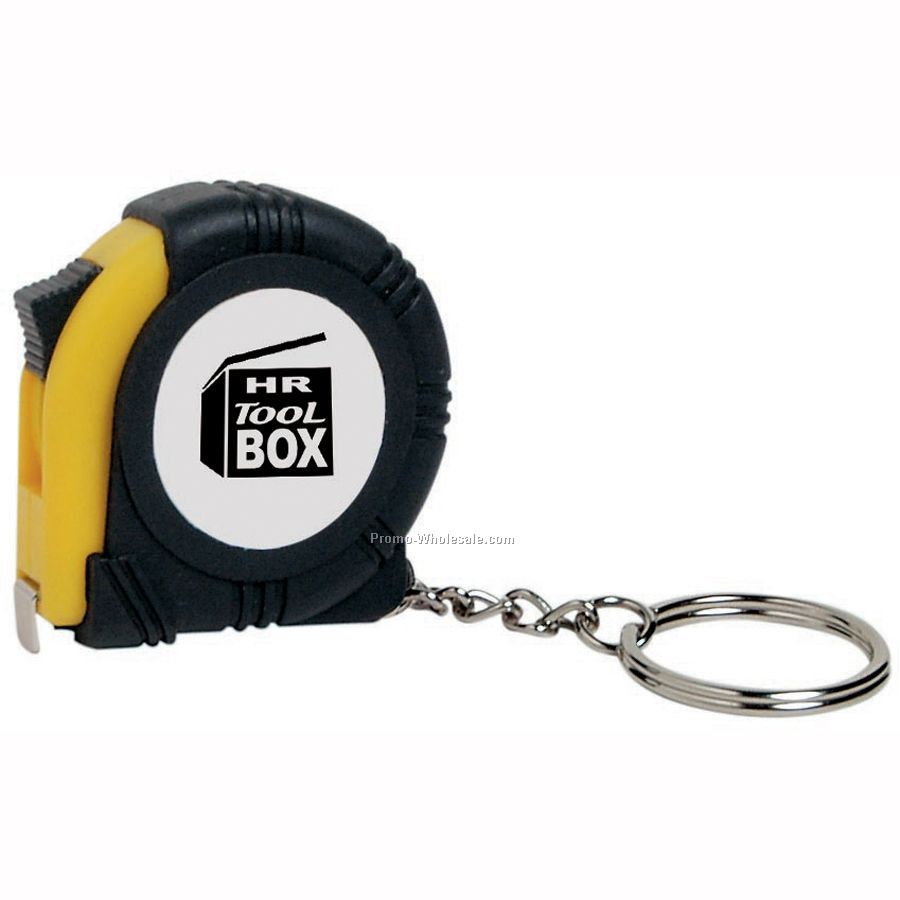 Mini Tape Measure W/ Key Ring