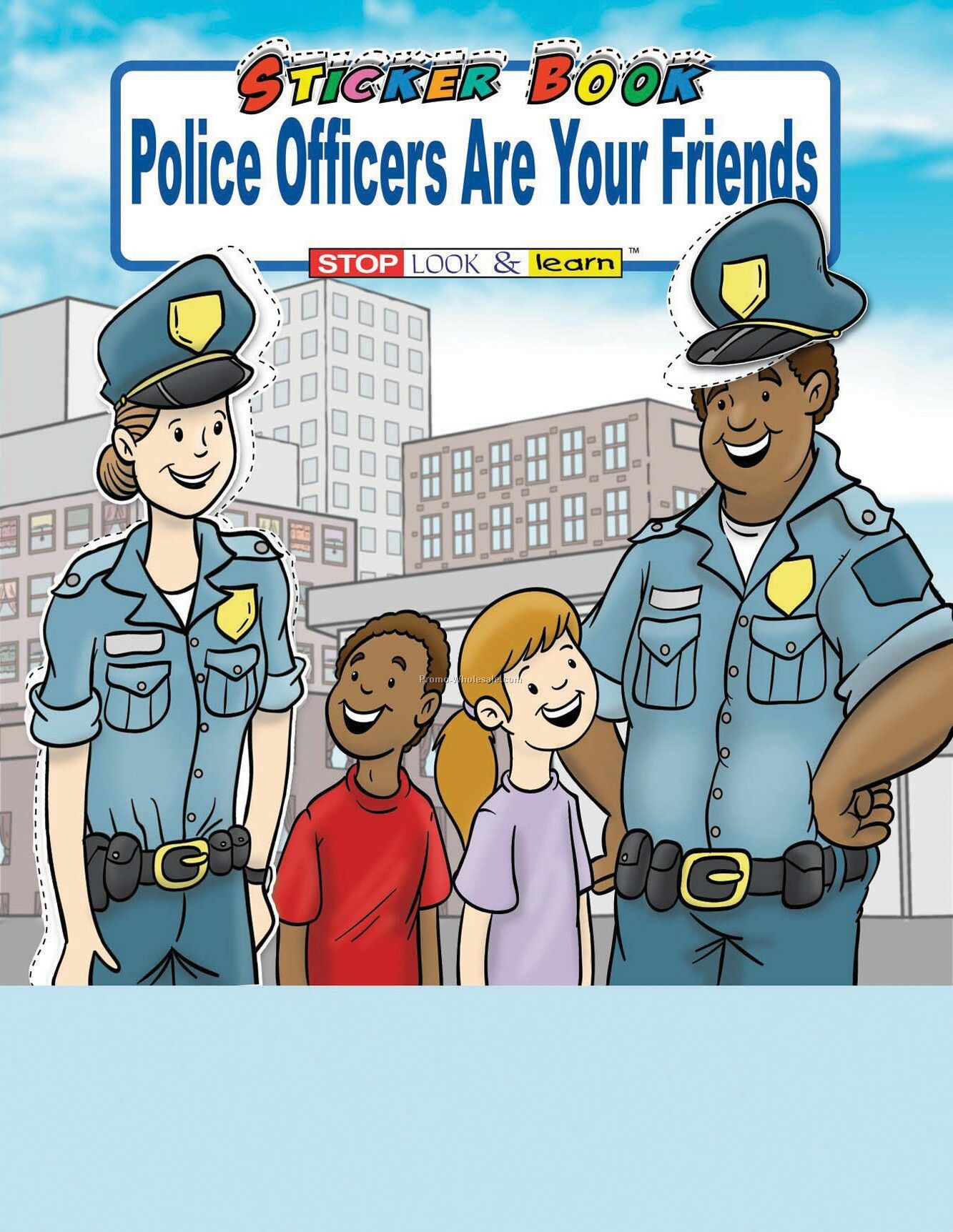 Police Officers Are Your Friends Sticker Book