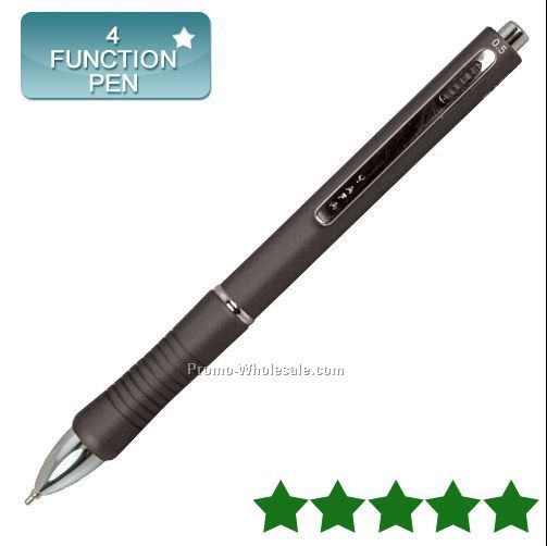 Quadro - 4 Function - Pen, Stylus, Highlighter, Pencil (Grey)