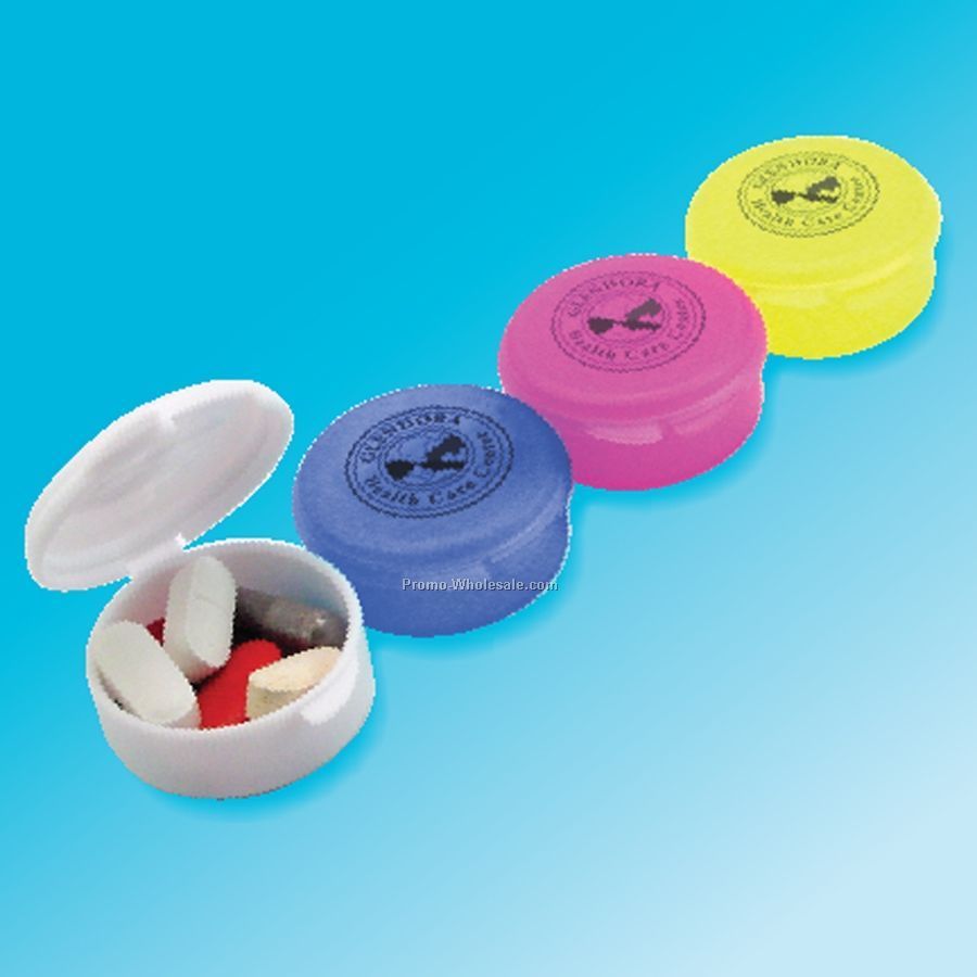 Round Mini Pill Box