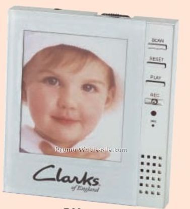 Talking Picture Frame W/ FM Scan Radio