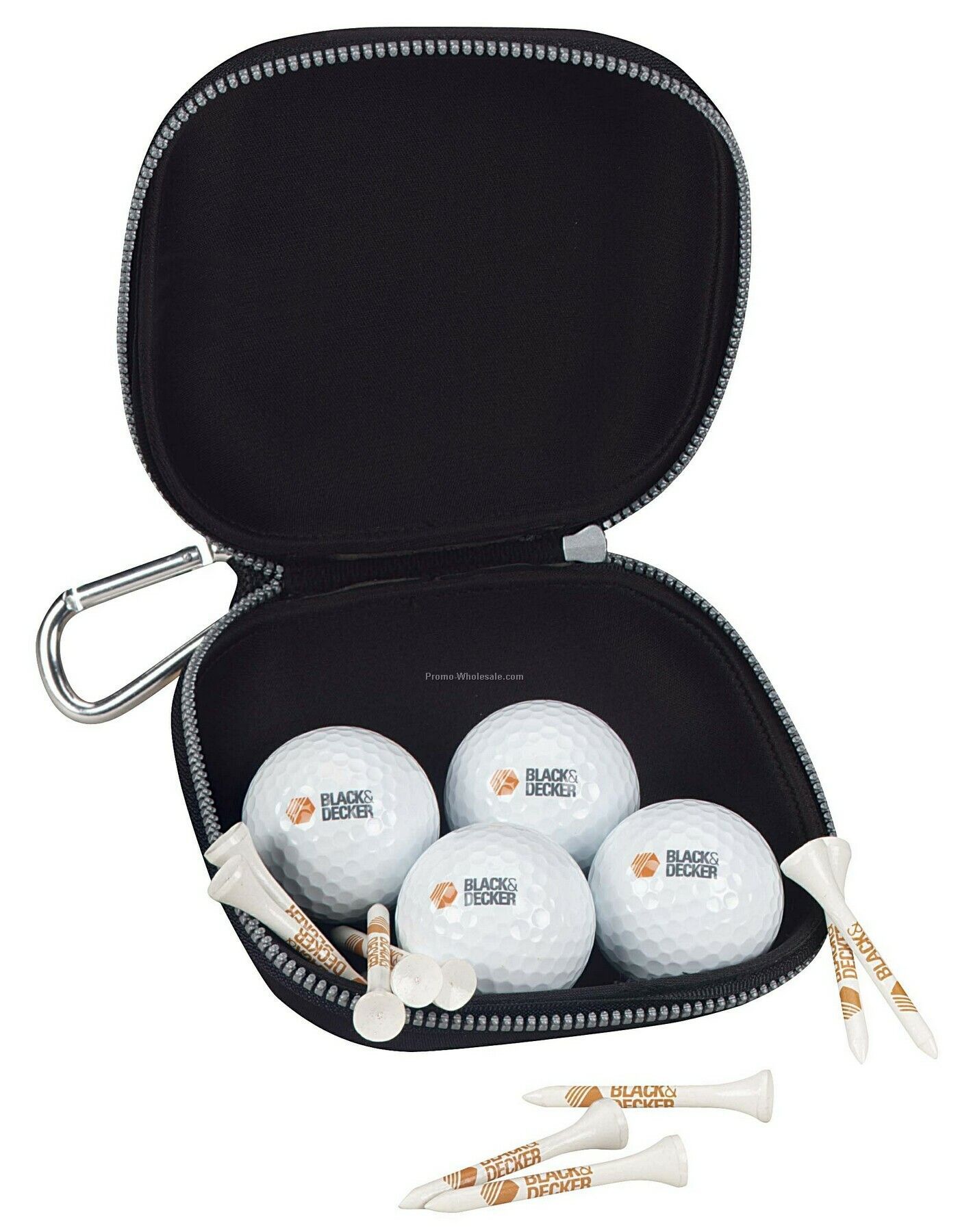 Tee Off Back Nine Event Kit W/ 4 Top Flite Xl Balls & 10 Tees