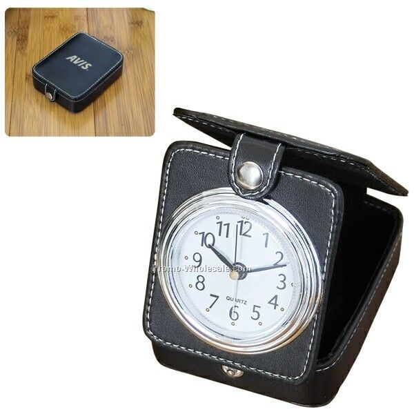 Travel Alarm Clock (Imprinted)